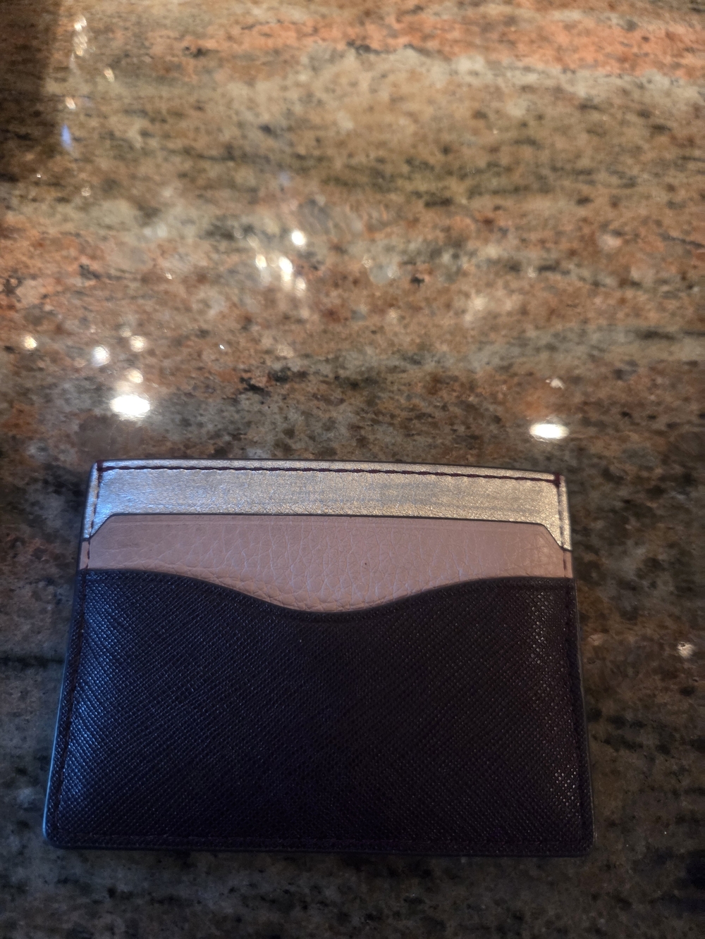 Tory Burch Pink Leather Chain Shoulder Bag with Card Case - Picture 8 of 11
